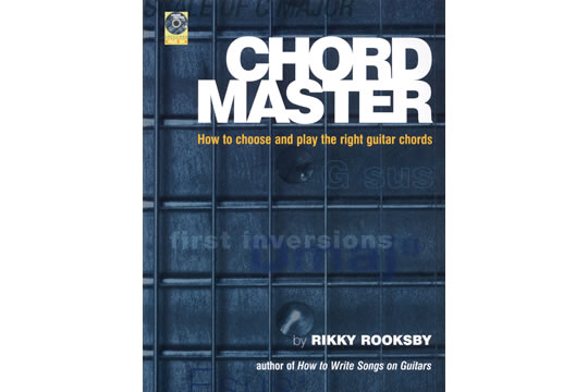 Backbeat Books CHORD MASTER Guitar Chord Book