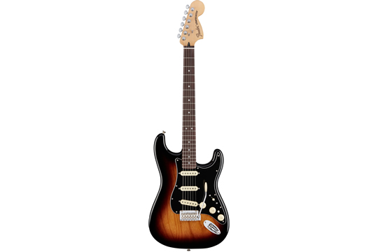 Fender Deluxe Stratocaster Star Burst Electric Guitar (B)