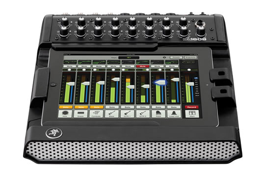 Mackie DL1608 with Lightning 16-Channel Live iOS Digital Mixer