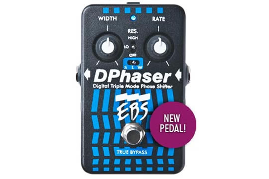 EBS DPhaser Phase Shifter Effects Pedal