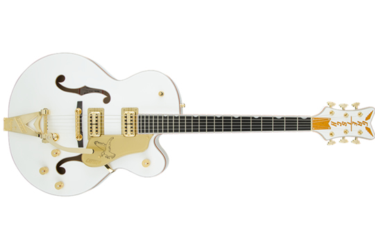 Gretsch G6136T-WHT Players Edition Electric Guitar with Bigsby