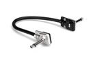 Hosa HGFP-000.5 Pro Low Profile Guitar Patch Cable 6IN