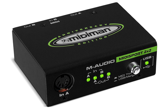 M-Audio MIDISPORT 2x2 Anniversary Edition MIDI Interface