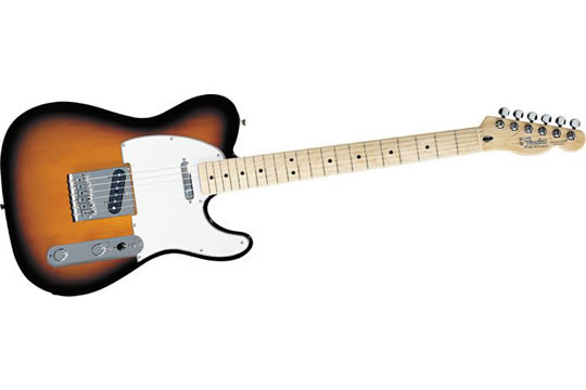 Fender STANDARD TELECASTER Maple Electric Guitar BROWN SUNBURST