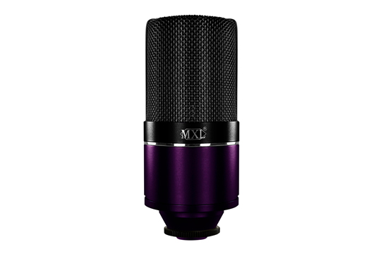 MXL 990 MIDNIGHT Limited Edition Purple Condenser Microphone