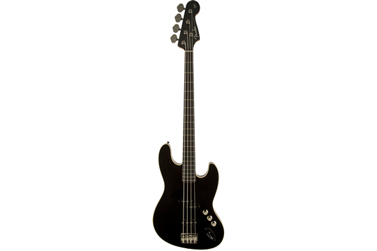 Fender Aerodyne Jazz Rosewood Bass Guitar Black