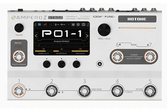 Hotone Ampero II Stage Amp Modeler/Effects Processor Pedal
