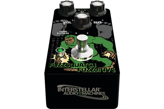 Interstellar Audio Machines Fuzzsquatch Fuzzdrive Effects Pedal