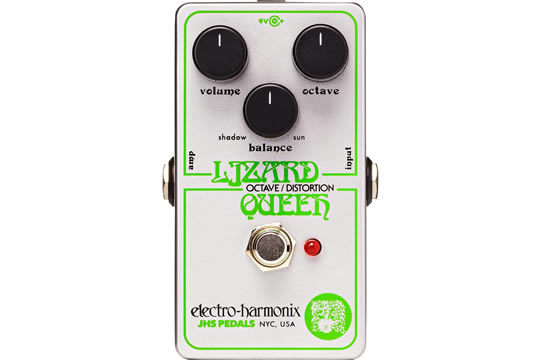 Electro-Harmonix Lizard Queen Octave Fuzz Effects Pedal
