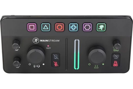 Mackie MainStream Video Streaming Controller Interface
