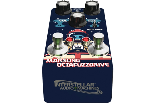 Interstellar Audio Machines Marsling Octafuzzdrive Effects Pedal