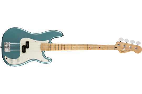 Fender Precision Player Series Maple Neck Bass Guitar (Tidepool)