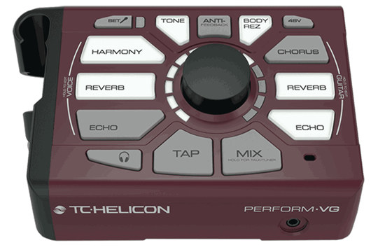 TC Helicon PERFORM-VG Vocal Acoustic Guitar Effects Processor