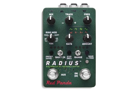 Red Panda Radius Ring Modulator Frequency Shifter Effects Pedal