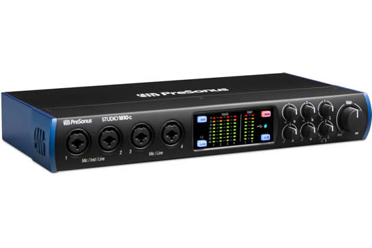 PreSonus Studio 1810c 18x8 USB-C Audio MIDI Interface