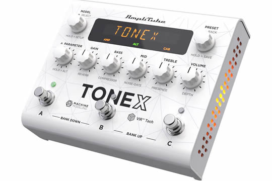 IK Multimedia TONEX Anniversary Limited Edition White Multi-Effects Pedal