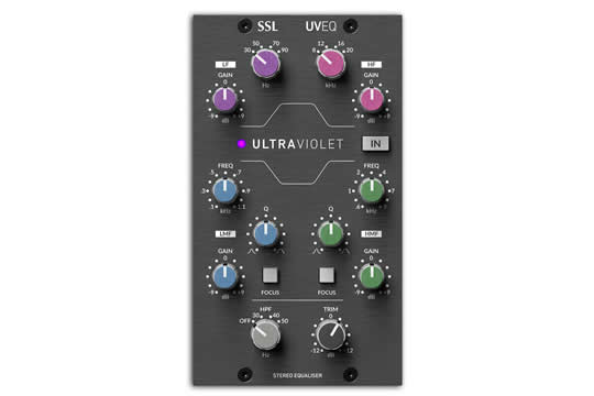 Solid State Logic ULTRAVIOLET EQ 500 Module 4-Band Stereo Equalizer