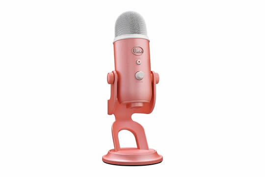 Blue Yeti Desktop USB Condenser Microphone (Pink Dawn)